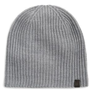 ALLSAINTS NWT MERINO WOOL RIBBED BEANIE GREY